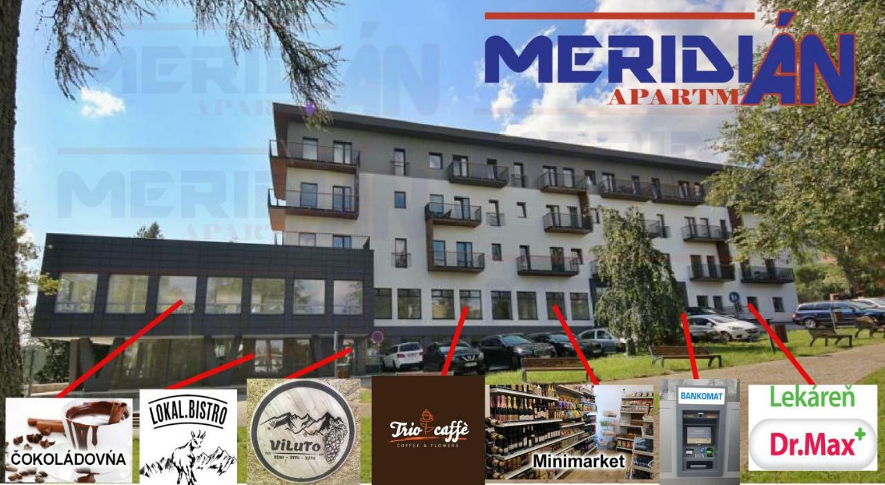 Meridian-Apartman, Stary Smokovec, Primo, Vysoké Tatry מראה חיצוני תמונה